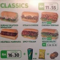 Subway Menu Prices Malaysia 2021 : List Of Subway Related Sales Deals